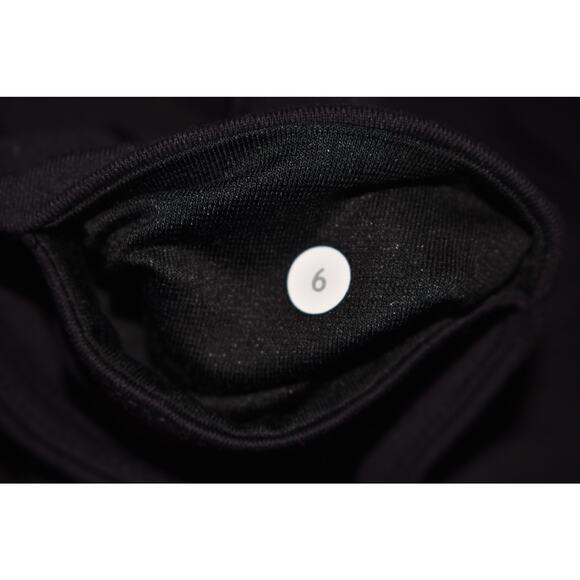 LULULEMON $98‎ Wunder Groove Pant Full-On Luon Black Size 6 - Picture 4 of 4